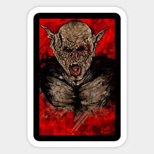 Bram Stoker's Dracula Bat creature Sticker